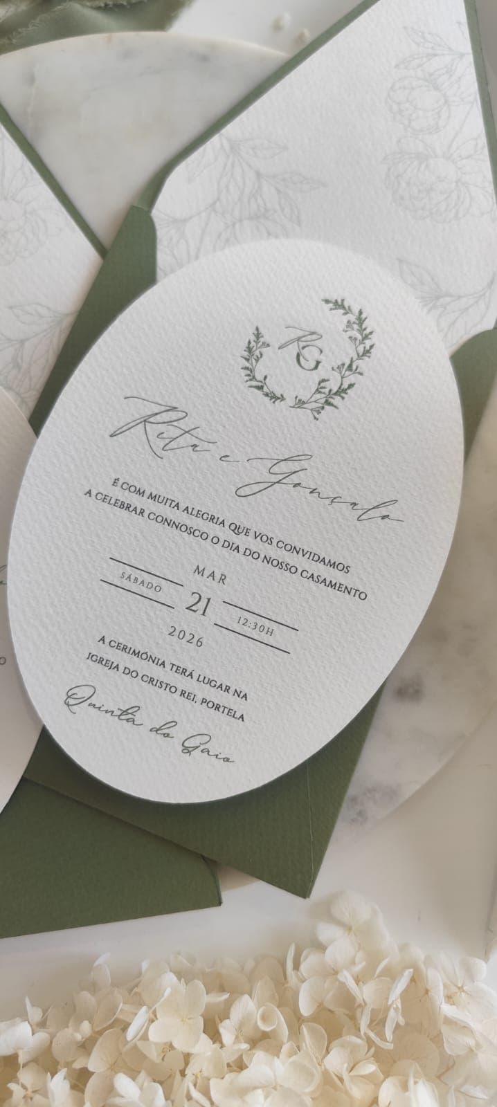 Estacionário de casamento — convites e papelaria