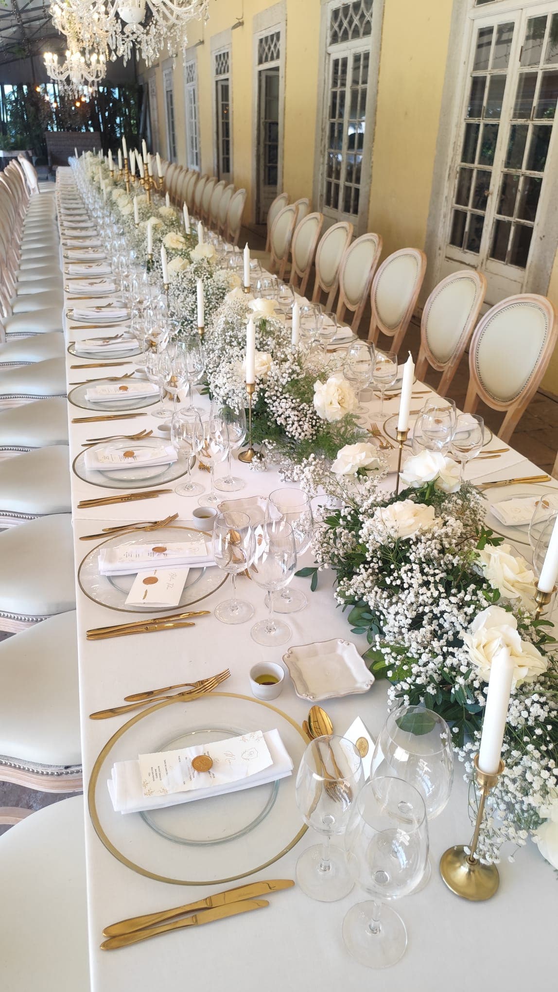 Decoração floral de casamento — bouquet e arranjos